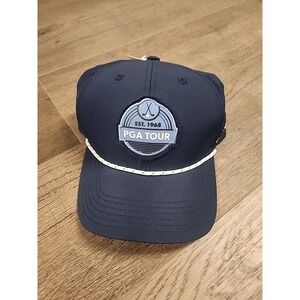 PGA Tour Golf Pro Series Cap blue Adjustable Snapback‎ Hat
